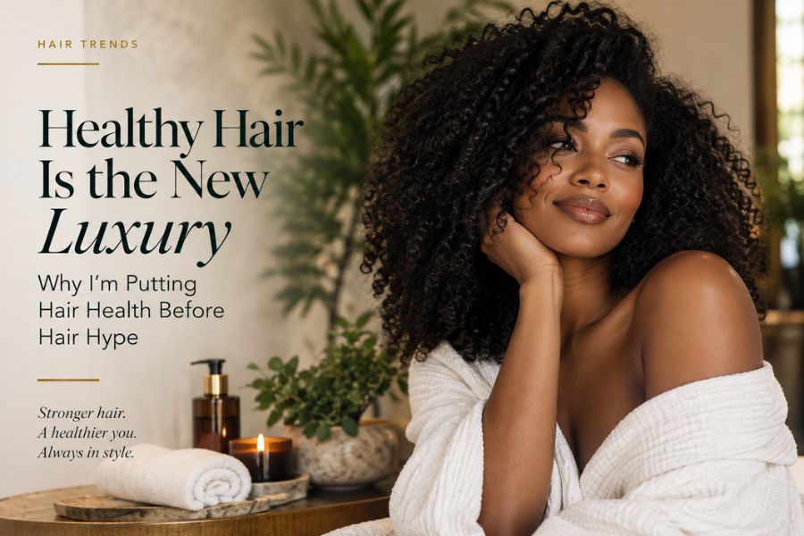 Healthy Hair Is the New Luxury: Why I’m Putting Hair Health Before Hair Hype