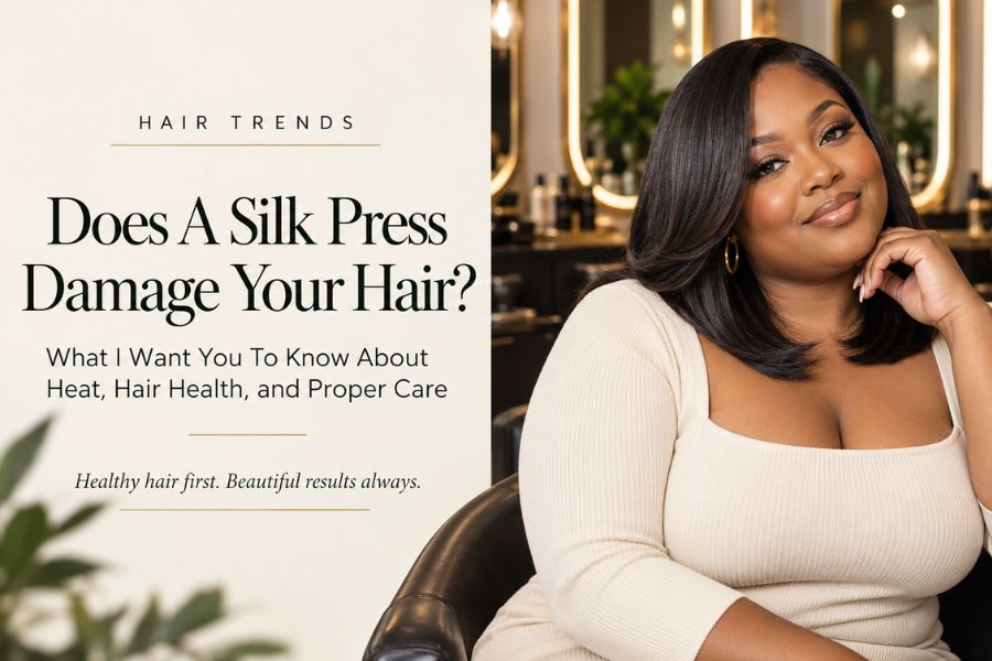 Does A Silk Press Damage Your Hair?