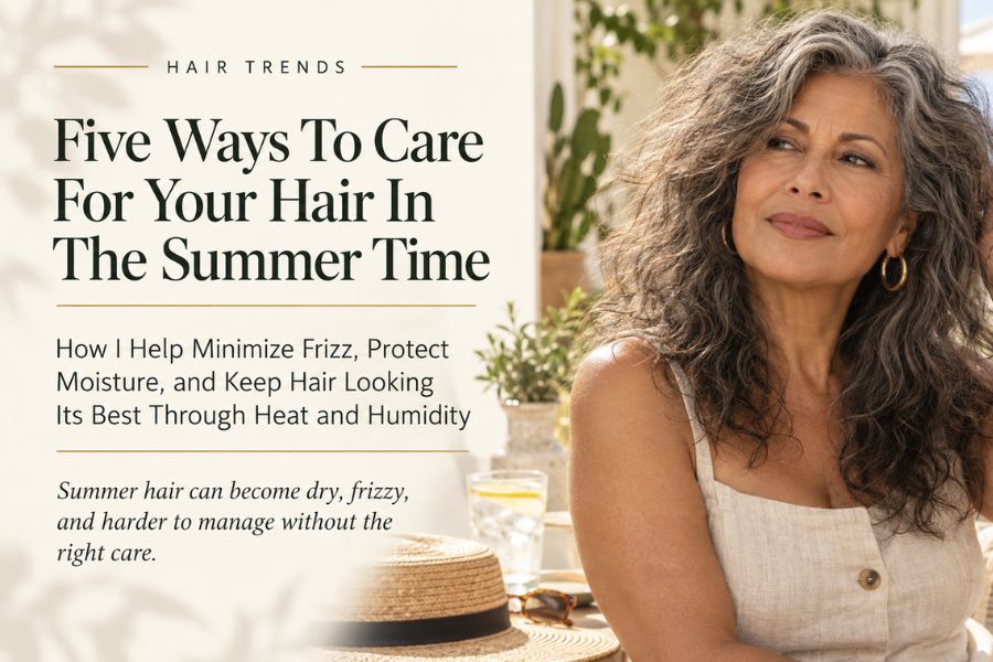 Five Ways To Care For You Hair In The Summer Time