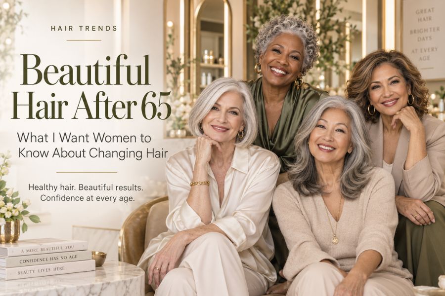Beautiful Hair After 65: What I Want Women to Know About Changing Hair